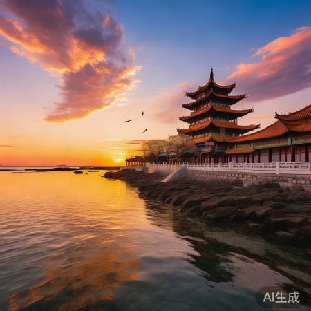 邵佳一点赞青岛西海岸美景