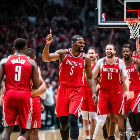 火箭队逆袭，杜兰点赞！