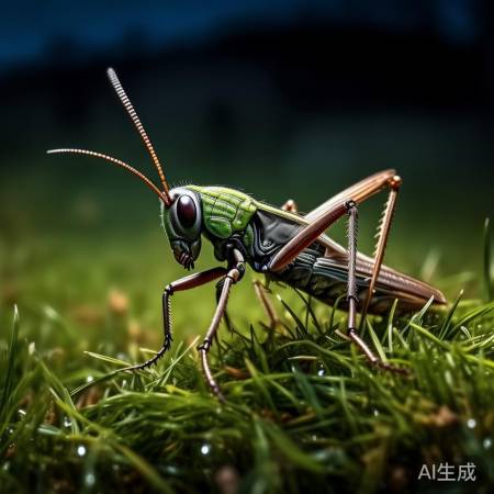 蛐蛐象征勤劳勇敢