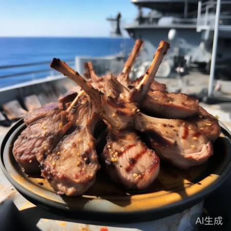 福建舰内部大揭秘：羊排、大虾、红烧肉美食曝光