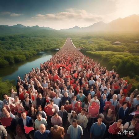 两岸统一，共同努力