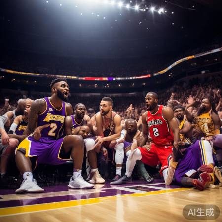 老鹰逆袭湖人，终结五连胜壮举！