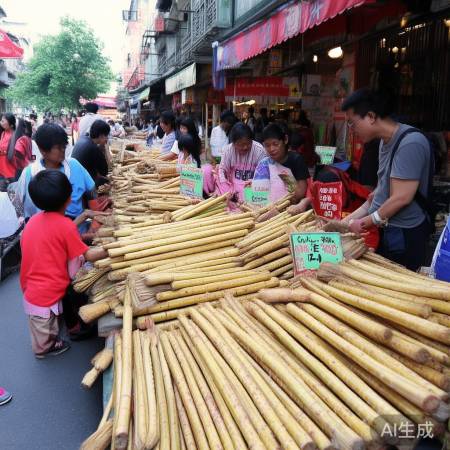 成都甘蔗集中上市，价格狂降30%！市民抢购热潮来袭