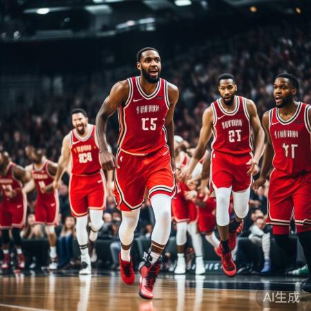 火箭雄鹿激战，球迷点赞！