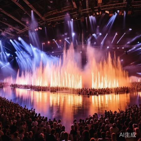 全运会开幕式：水火交融，视觉盛宴呈现