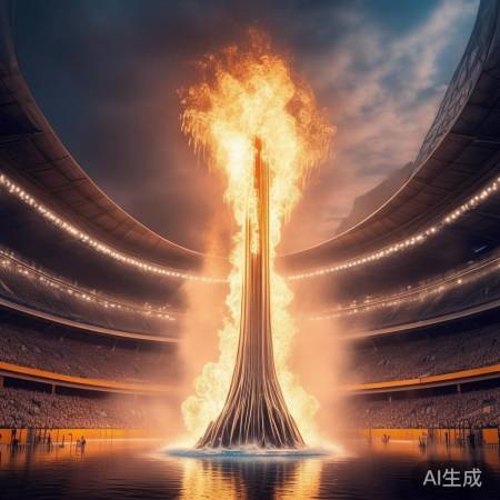 点火仪式，火球燃精神