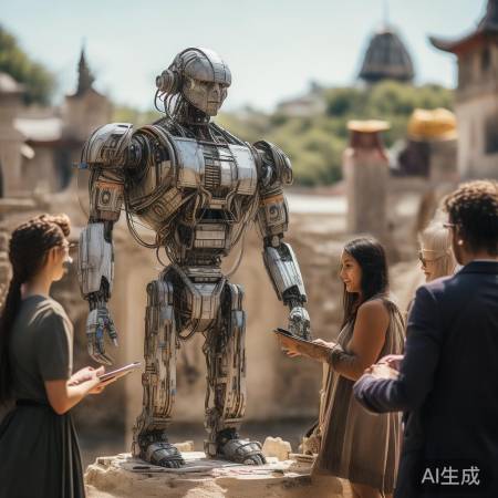 人形机器人：传承文化助手