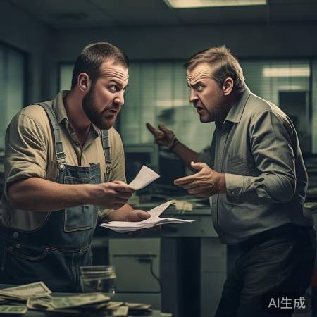 工人加班17小时被扣钱怒拆吊顶，现场惊心动魄！