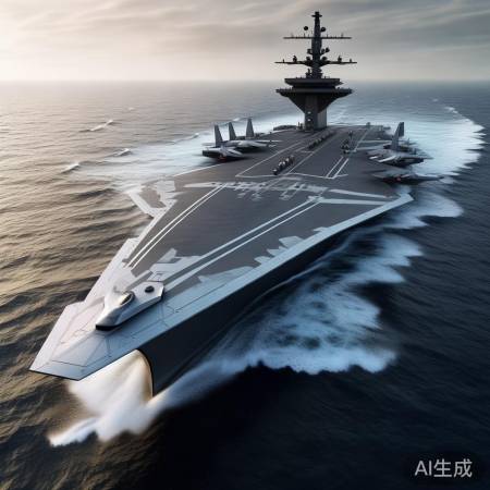 航母隐身设计突破，雷达难发现