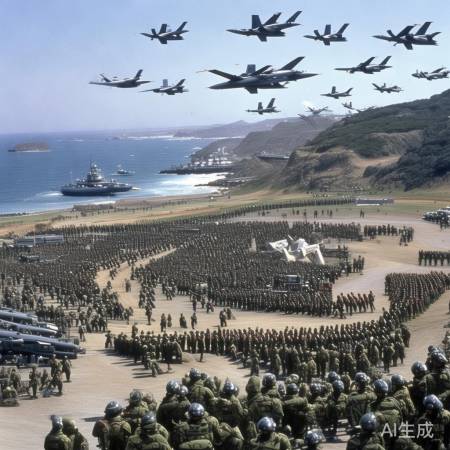 日本军演规模惊人