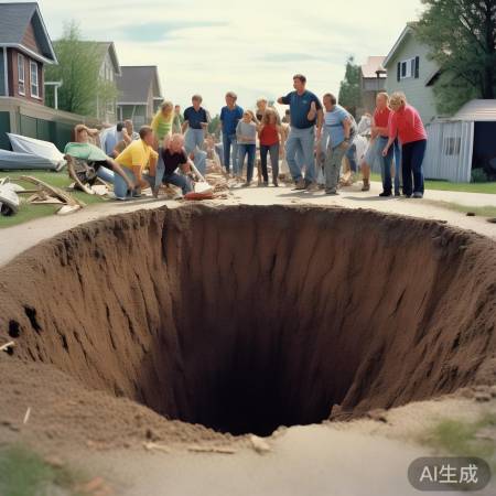 业主私挖地下室酿深坑，安全隐患引关注