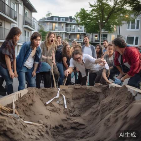小区私挖地下室引争议