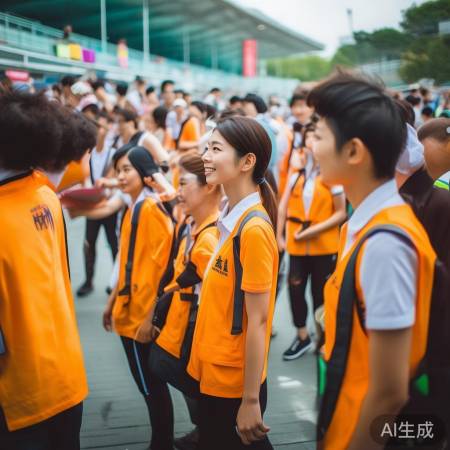 全运会志愿者风采