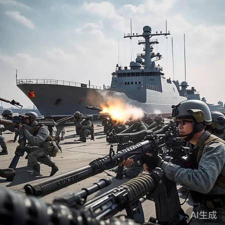 黄海中部实弹射击，禁航通知：请注意绕行