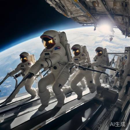 航天员克服太空挑战