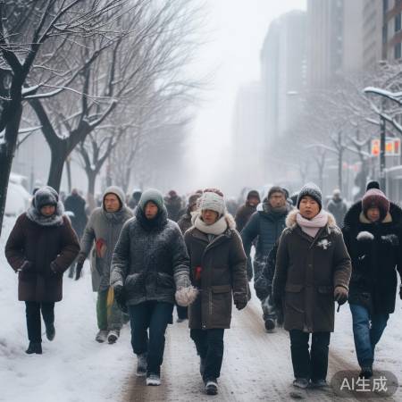 寒潮来袭，气温骤降12℃