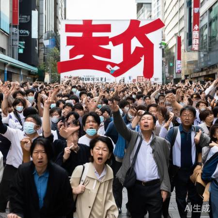 日本民众高呼：首相高市必须下台！
