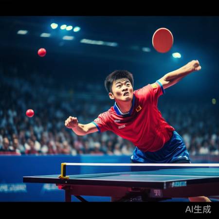 张继科全运会卫冕，拼搏辉煌