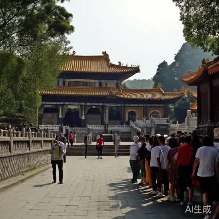 灵隐寺免费开放，游客素质提升