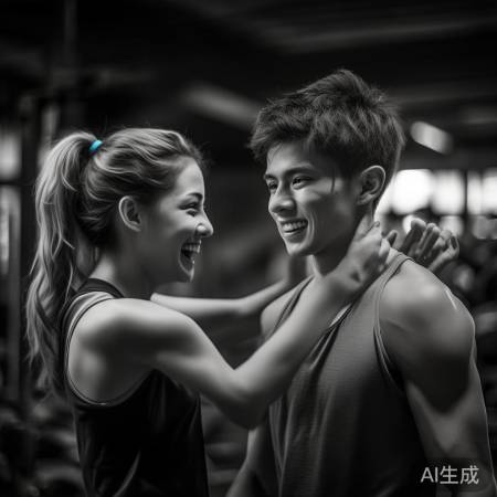 低调运动员夺冠，友谊感人