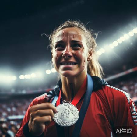 银牌泪洒，奋斗瞬间