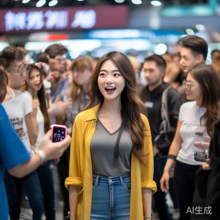 郭晶晶车展亮相，爱聊博主分享