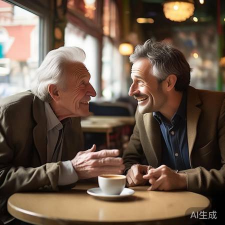 文学泰斗与新锐作家友谊深厚