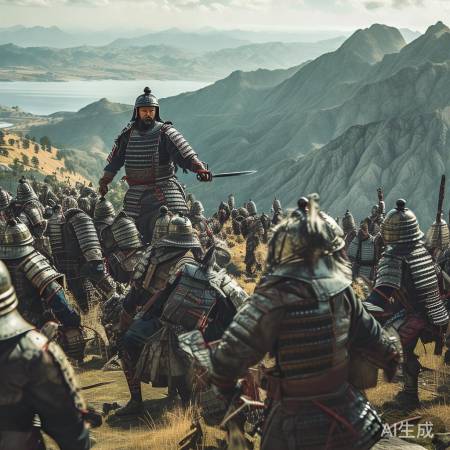 “日本古代部落战争，军国主义萌