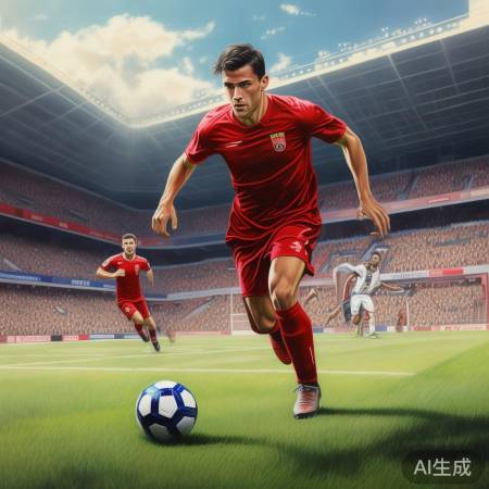 C罗球场传奇，拼搏精神卓越