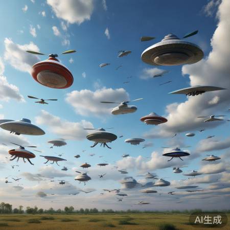 委内瑞拉领空不明飞行物