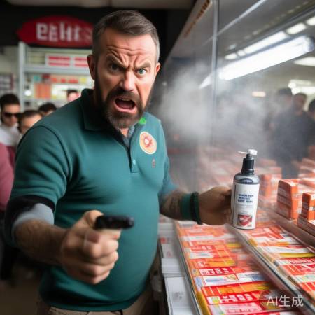 店家辣喷假烟传网，勇气可嘉