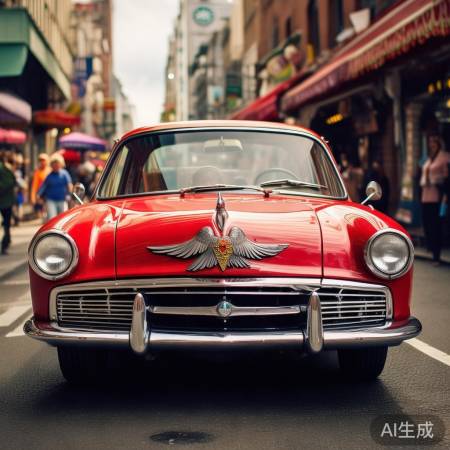 “神秘车标鸽子秀温馨”