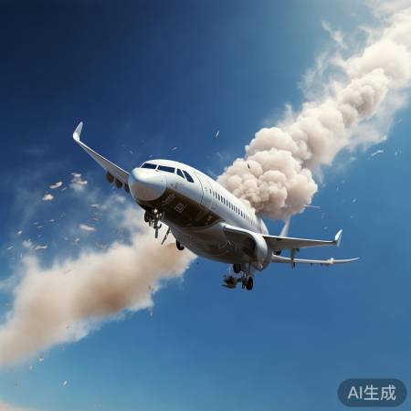 光辉号坠毁瞬间：尾部白烟之谜揭晓