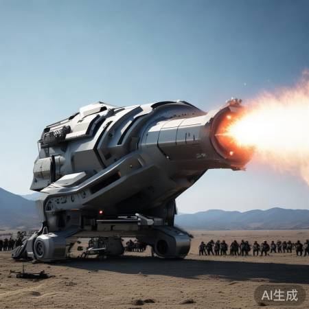 电磁炮：环保高速炮弹