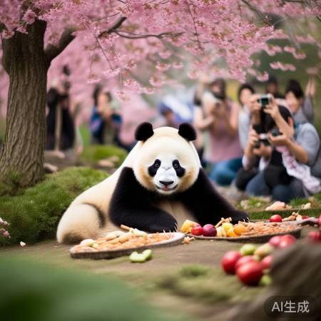 日本大熊猫生活滋润成网红