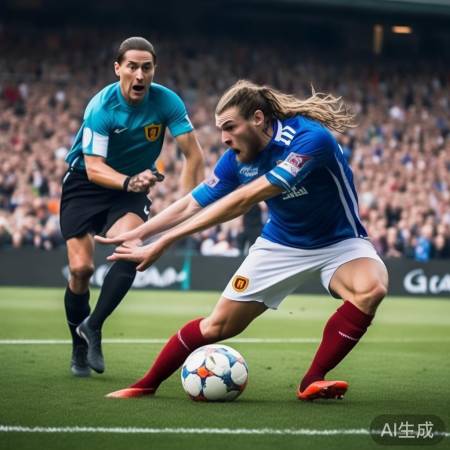 范戴克手球，裁判反应惊人