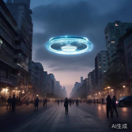 贵阳上空奇观揭秘：专家辟谣UFO现象，实为丁达尔效应所致