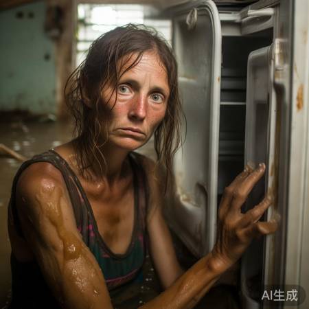 泰国女子冰箱躲洪灾四日奇迹生还