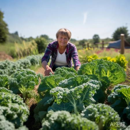 有机种植，高抗高产西兰苔