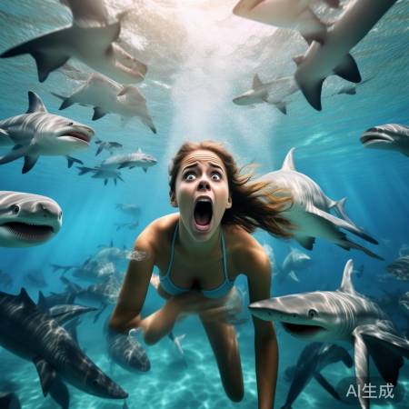 女子生理期潜水遇鲨鱼袭击，不幸受伤！