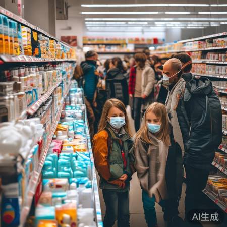 流感疫情引发抢购潮