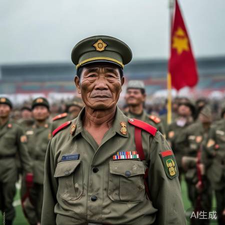 兵王退役：30年戎马生涯，泪洒离别战场