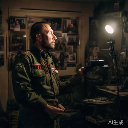 兵王退役泪别战友