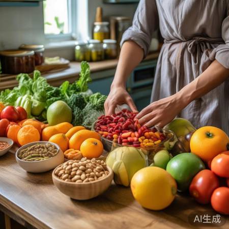多吃蔬果，防鼻咽癌