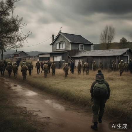 家门口演习引恐慌