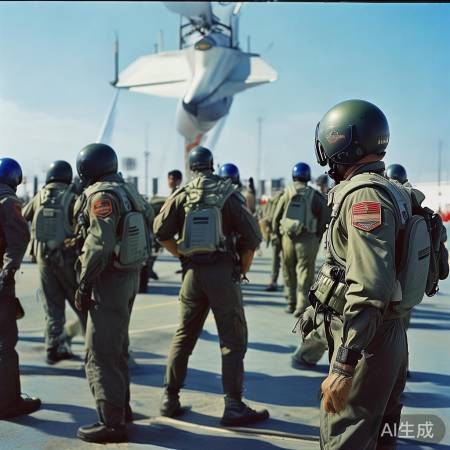 飞行员休闲时光