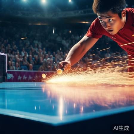 国乒比赛，热血沸腾