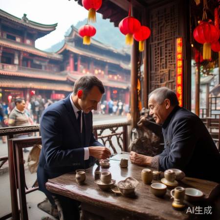 马克龙成都深度游