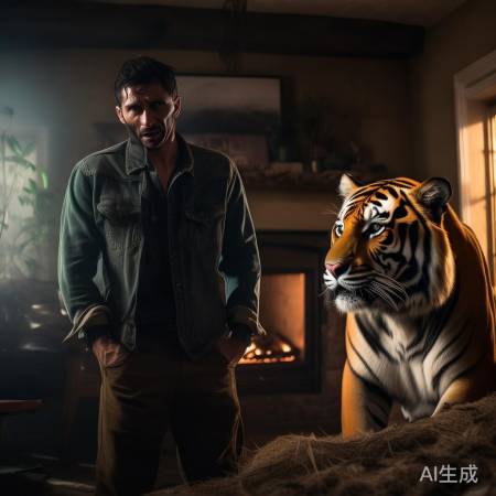 男子弹弓射老虎：真相曝光