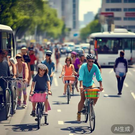 绿色出行，从我做起